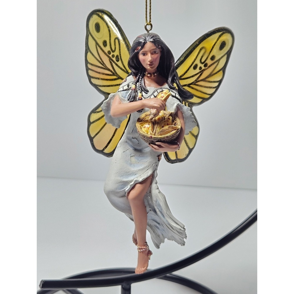 Ashton Drake Gift of the Corn God Butterfly Dance Ornament Native American